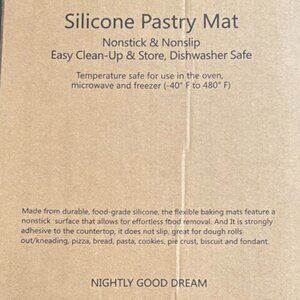 Nightly Good Dream Silicone Pastry Mat